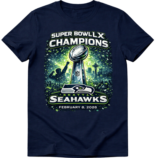 Seahawks SB LX Champs