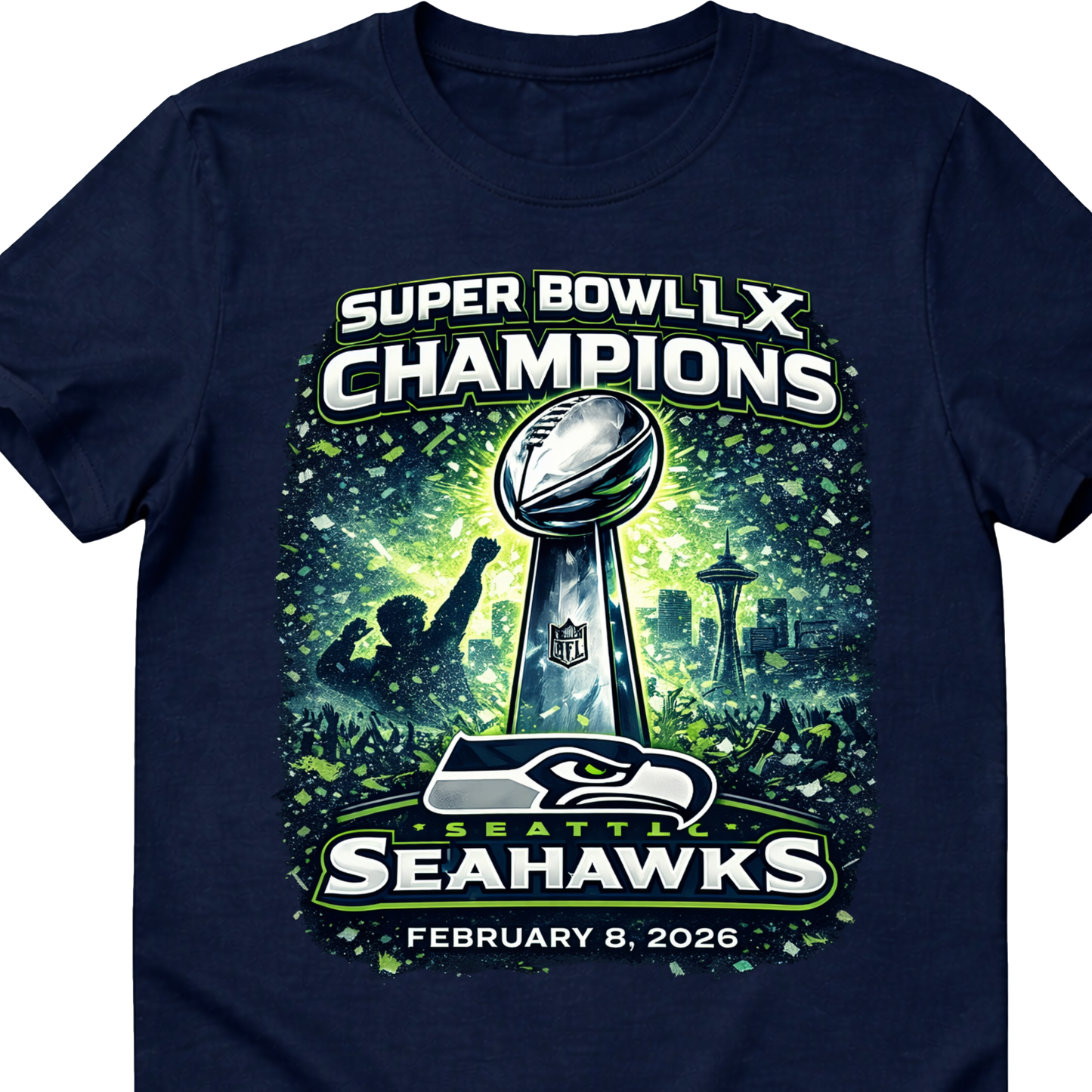 Seahawks SB LX Champs