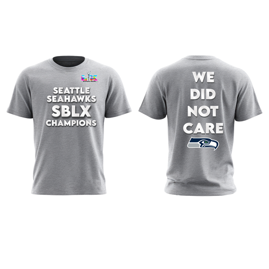 We Did Not Care