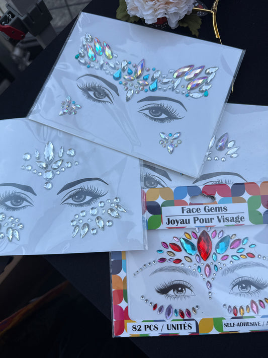 Large Face Gems