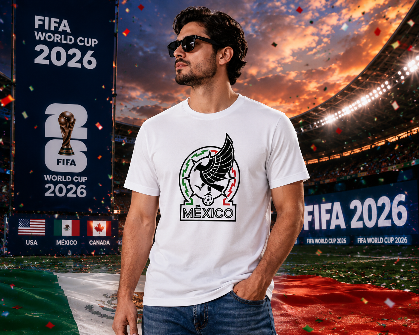 Mexico Soccer Tee