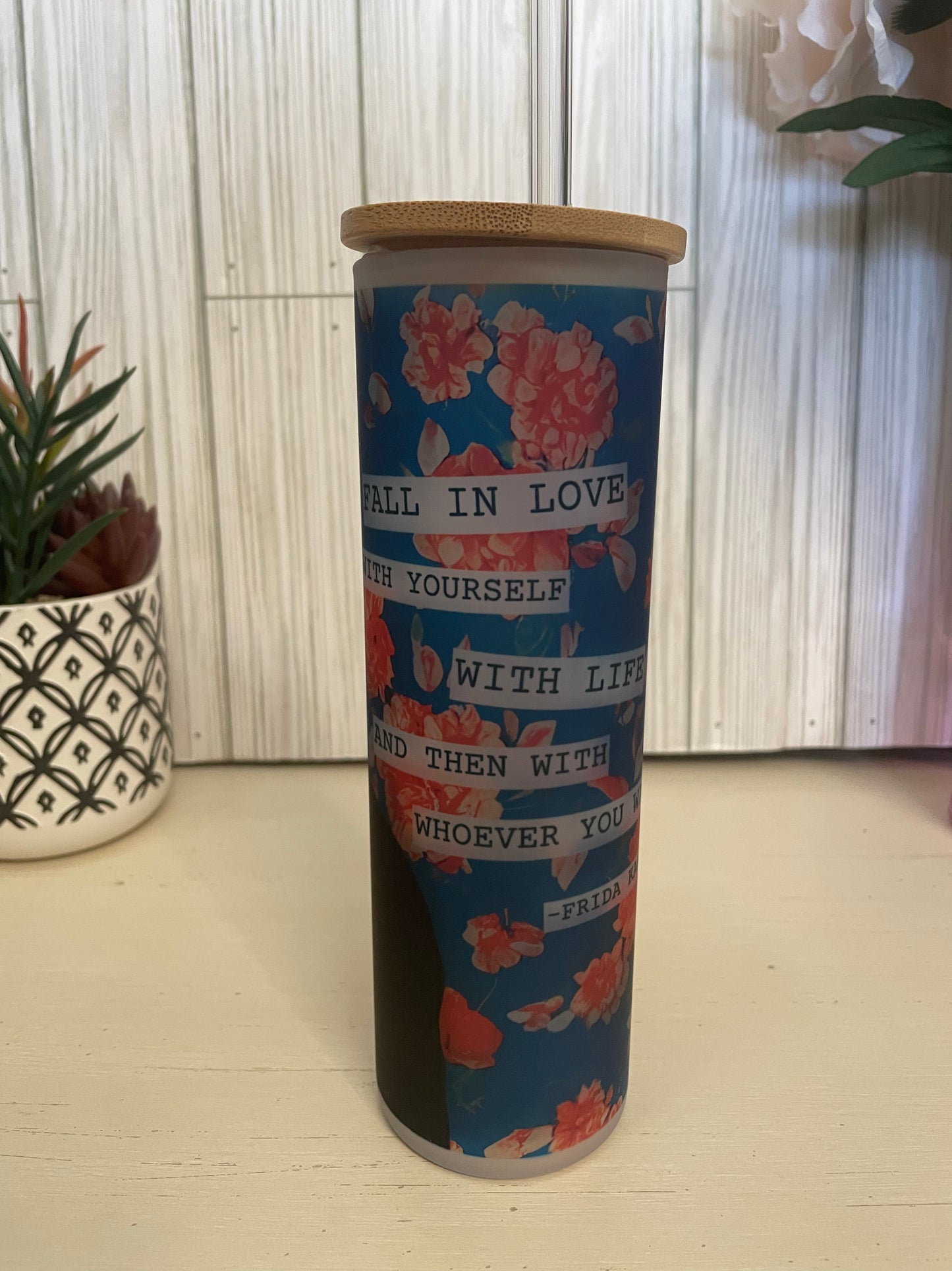 Frida Frosted Tumbler