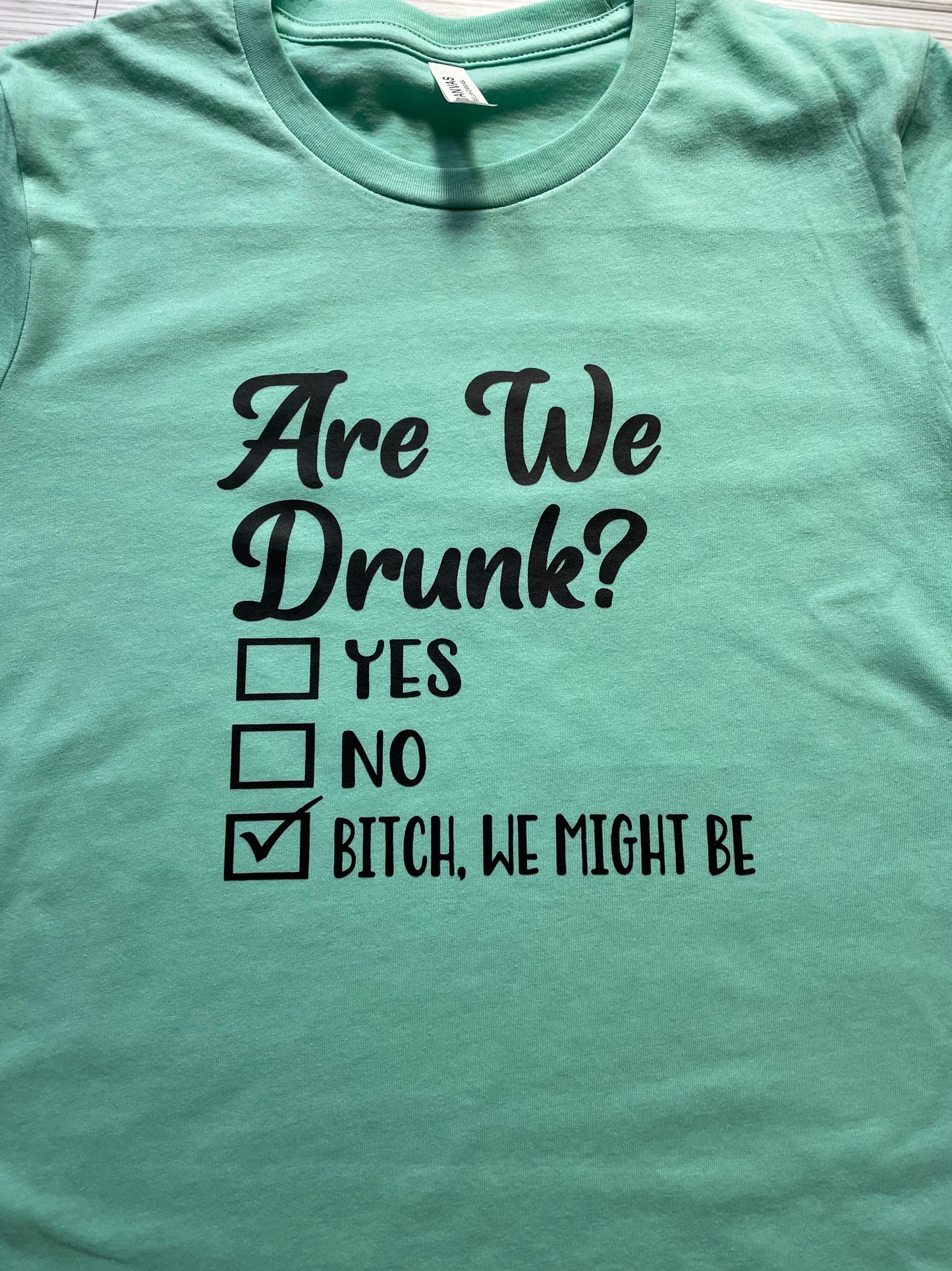 Are We Drunk…