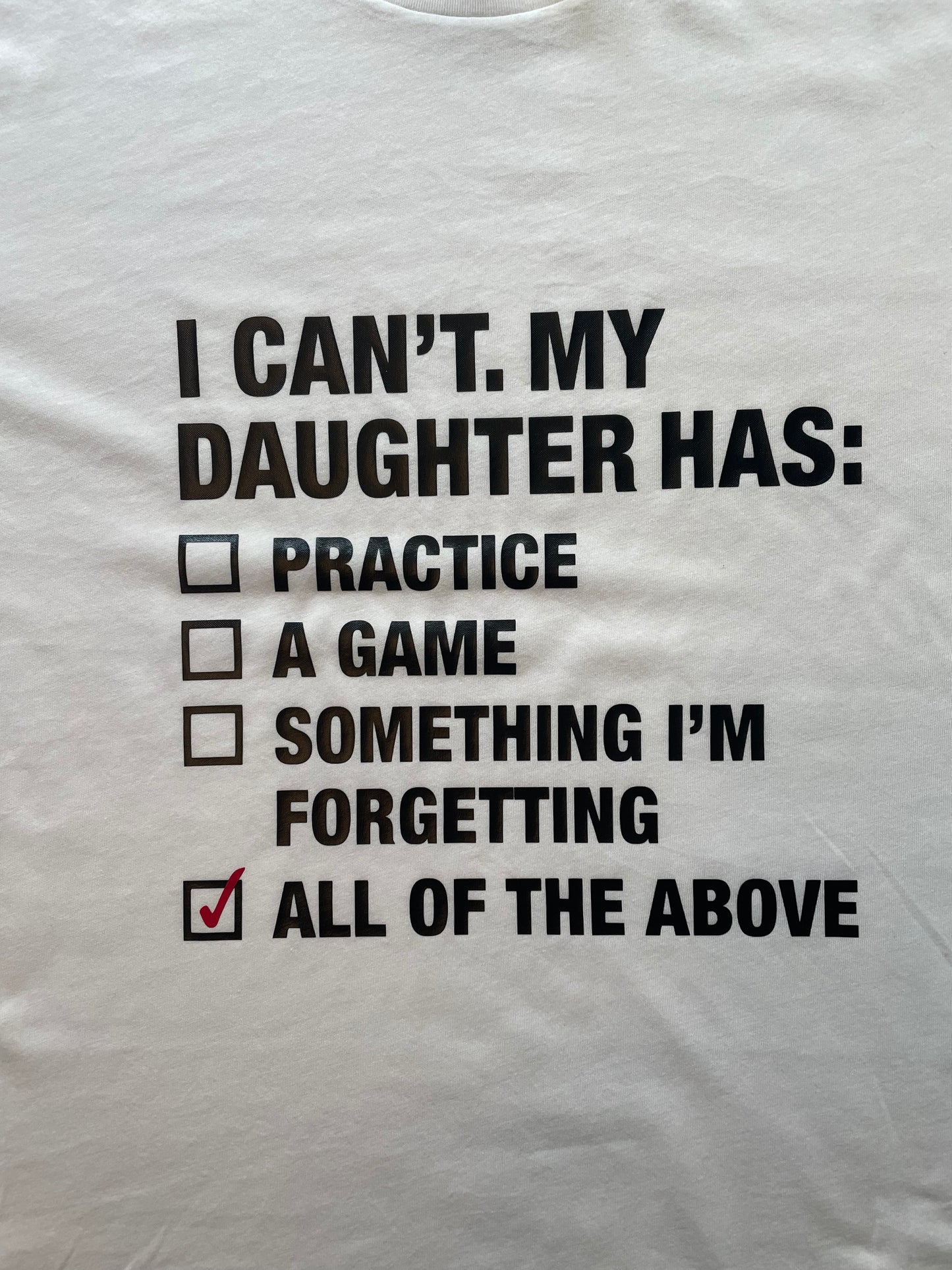 I Can’t…