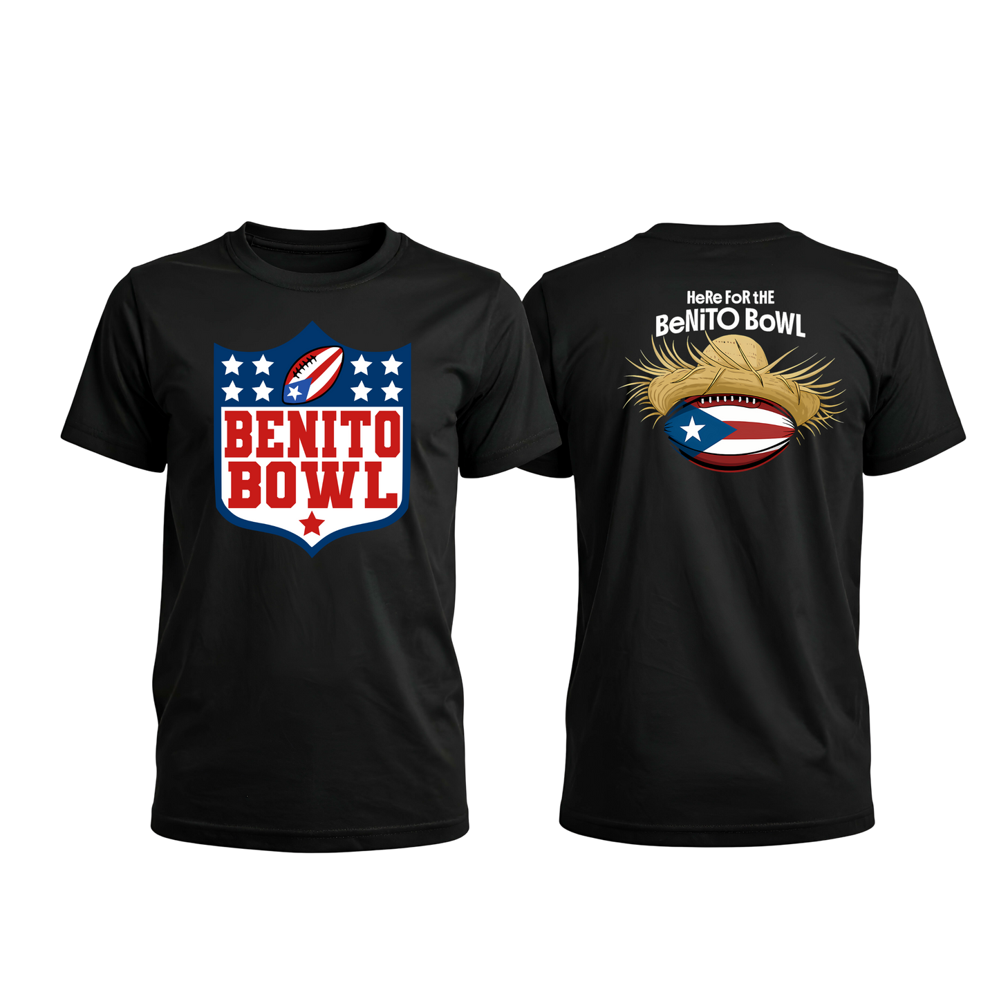Benito Bowl T-Shirt-Black
