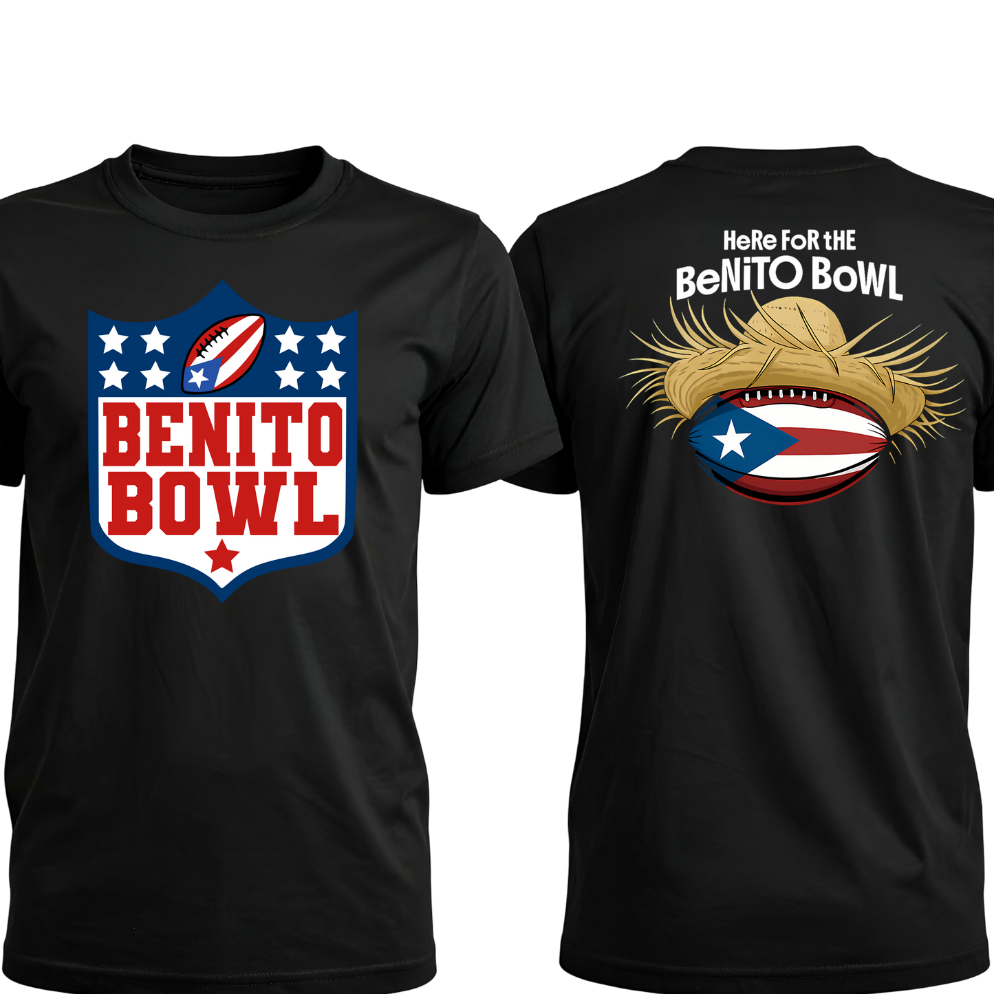 Benito Bowl T-Shirt-Black