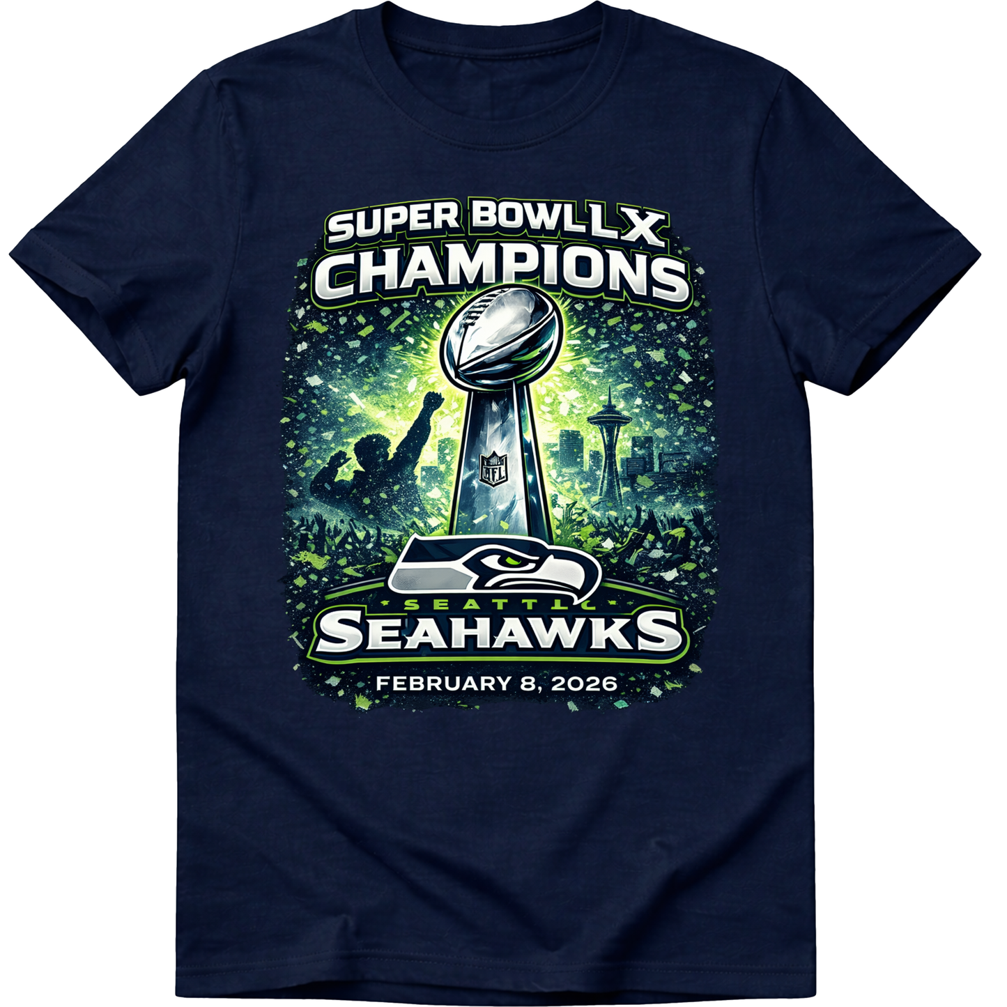 Seahawks SB LX Champs