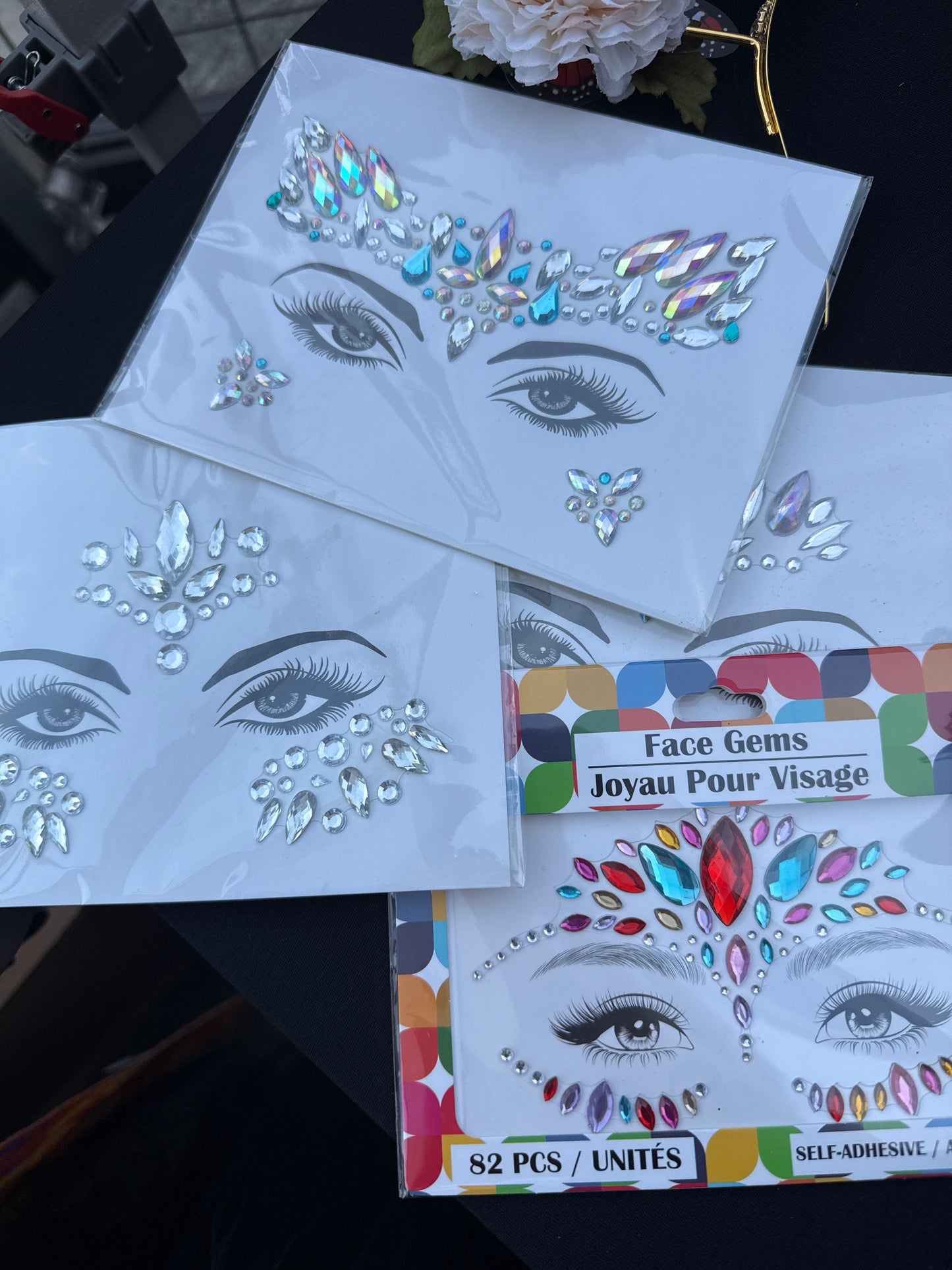 Large Face Gems