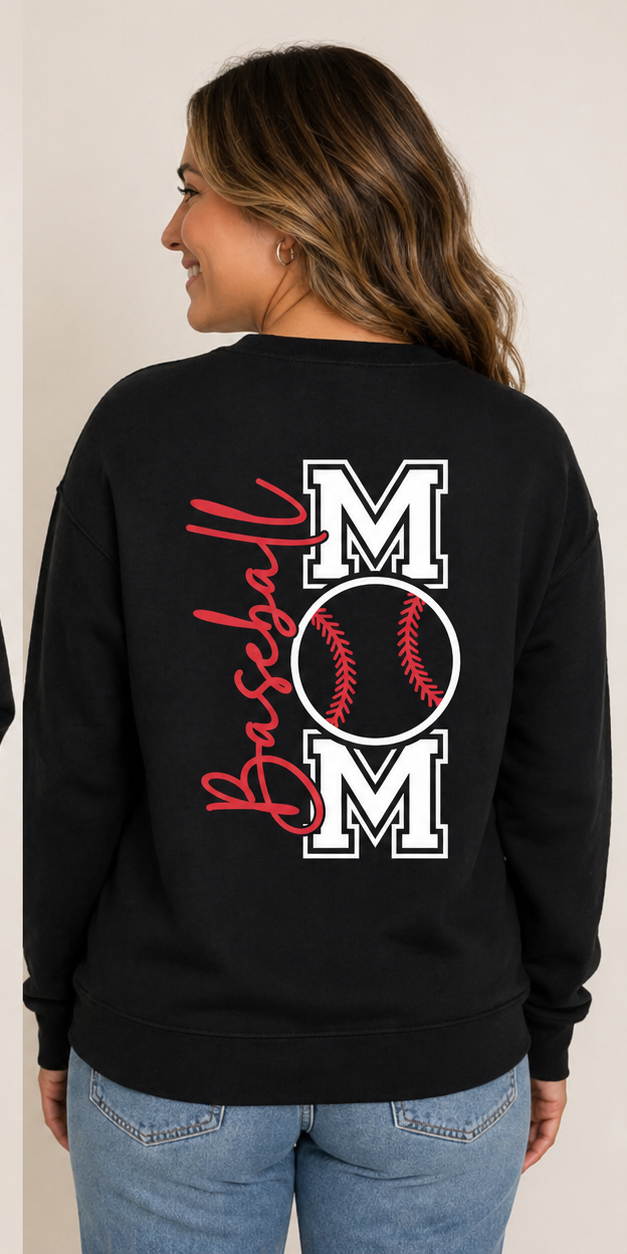 Baseball Mom Crew Neck