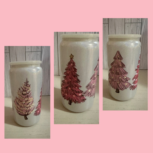 Pink Christmas Trees