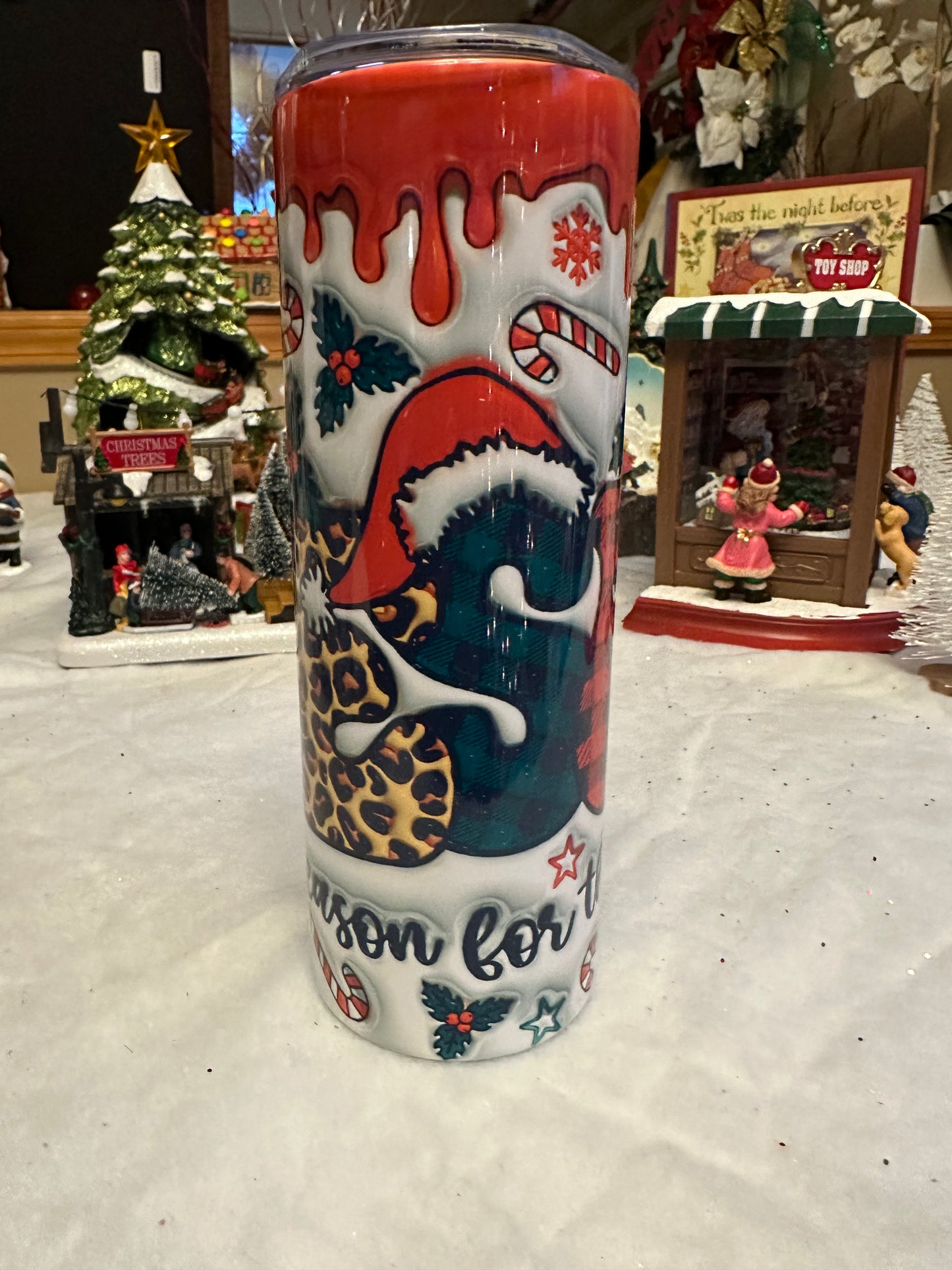Jesús Christmas Tumbler