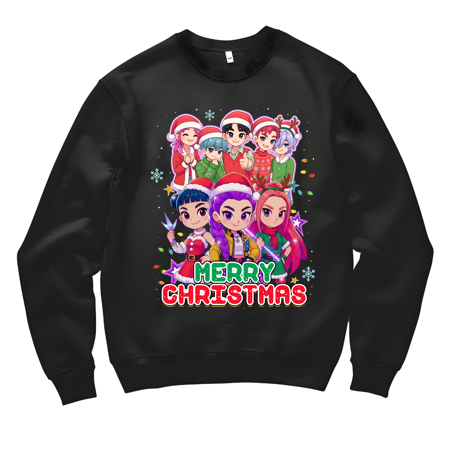 K-Pop Demon Hunter Holiday Sweater Youth