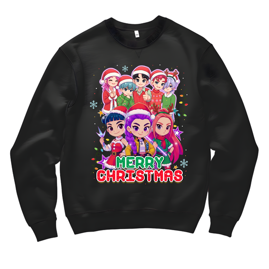 K-Pop Demon Hunter Holiday Sweater Youth