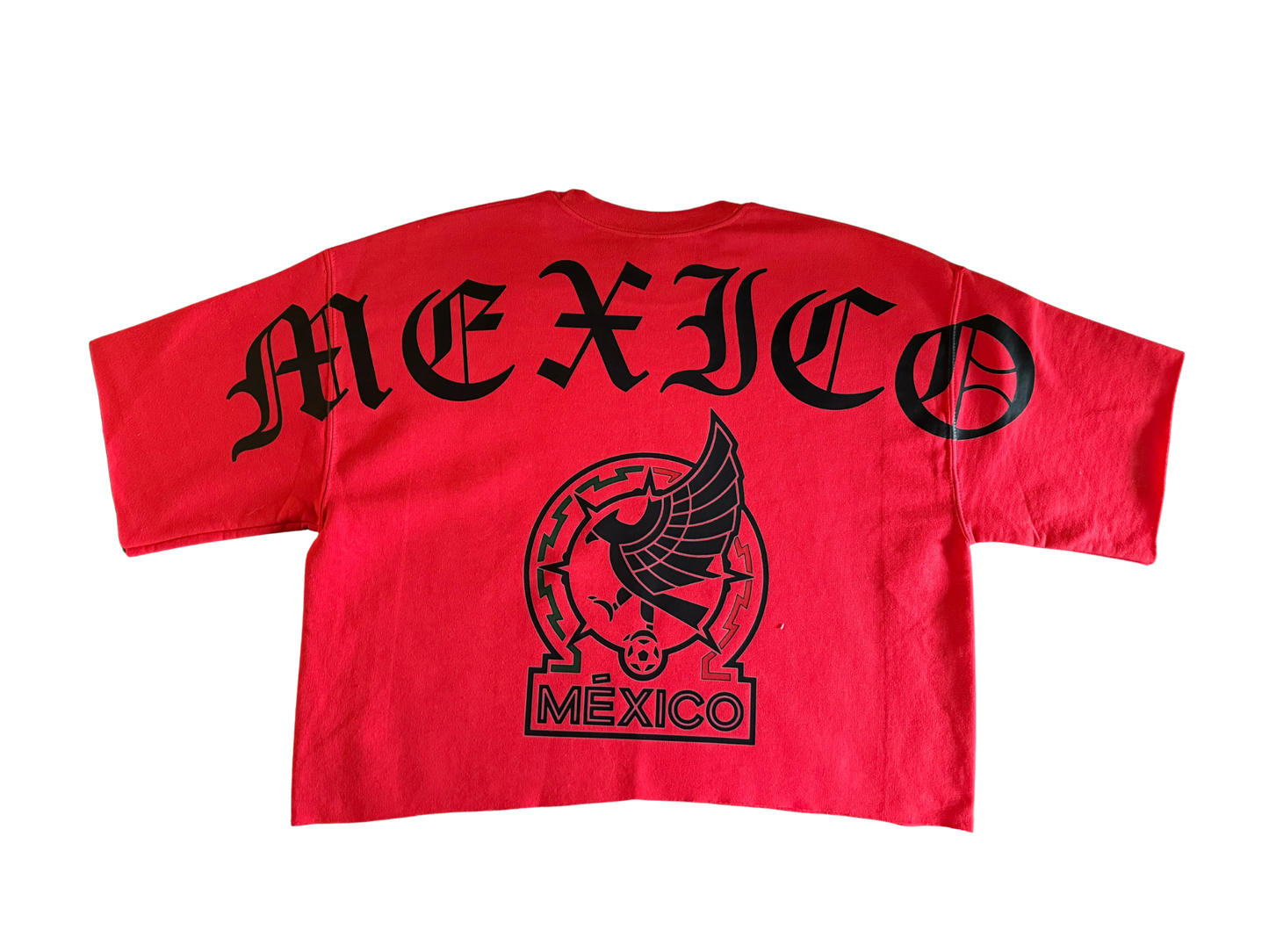 Mexico-Soccer Cropped Crew Neck