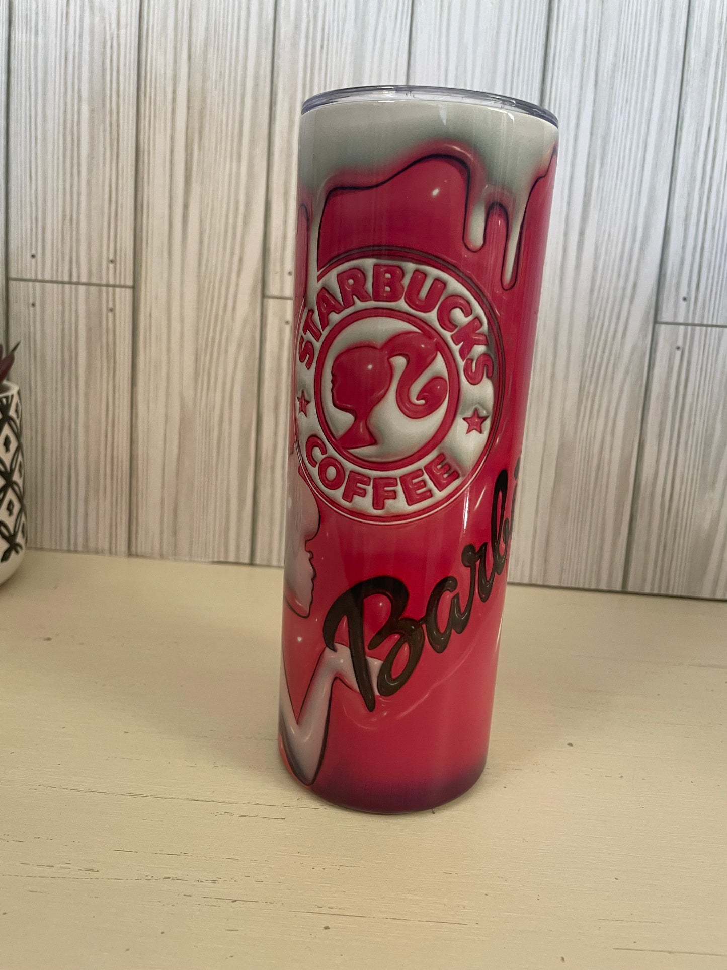 3D Barbie Tumbler