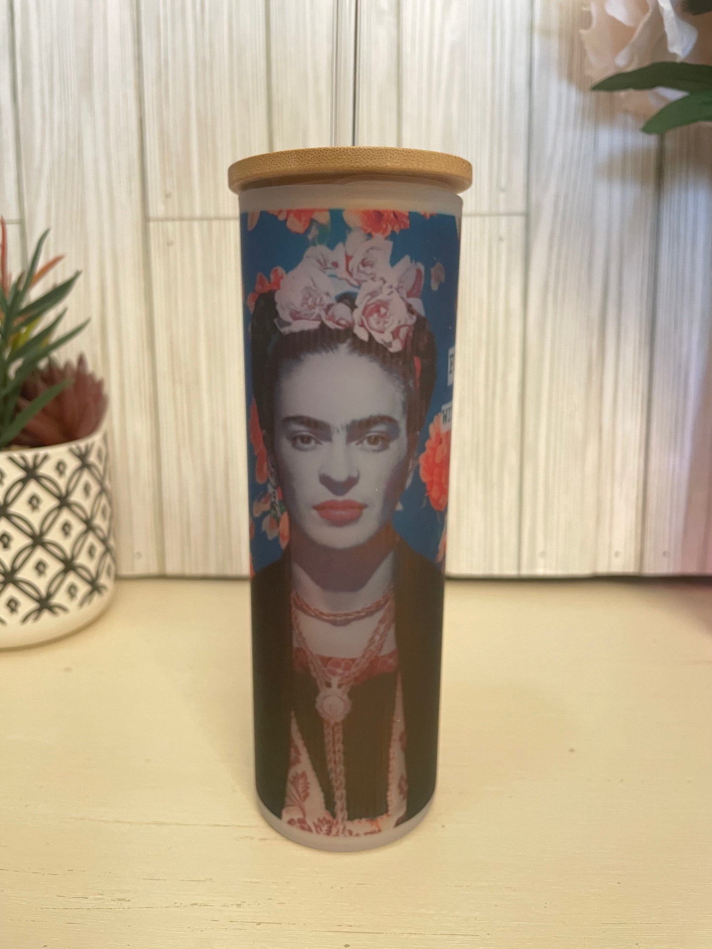 Frida Frosted Tumbler