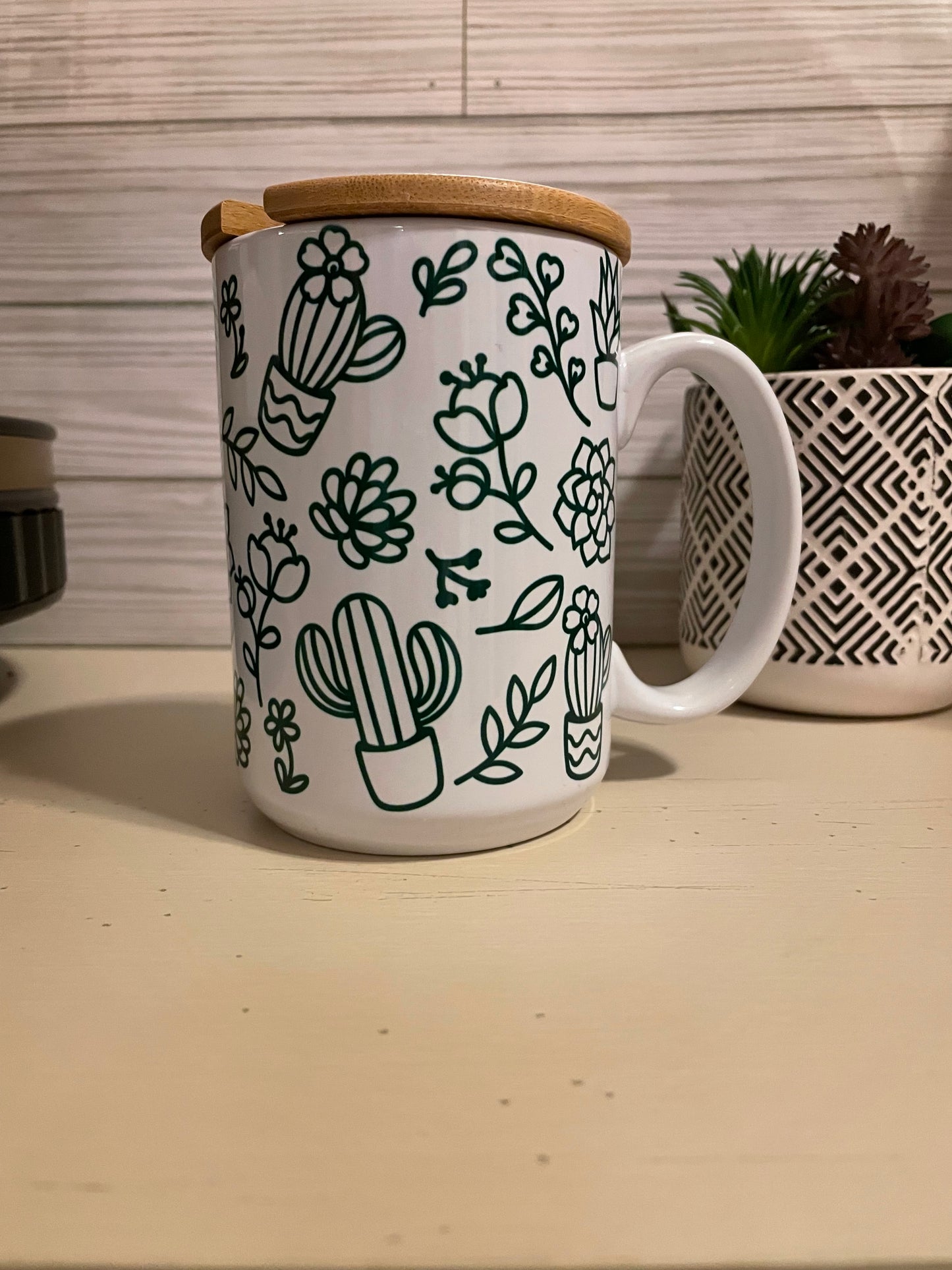 Cactus Coffee Cup