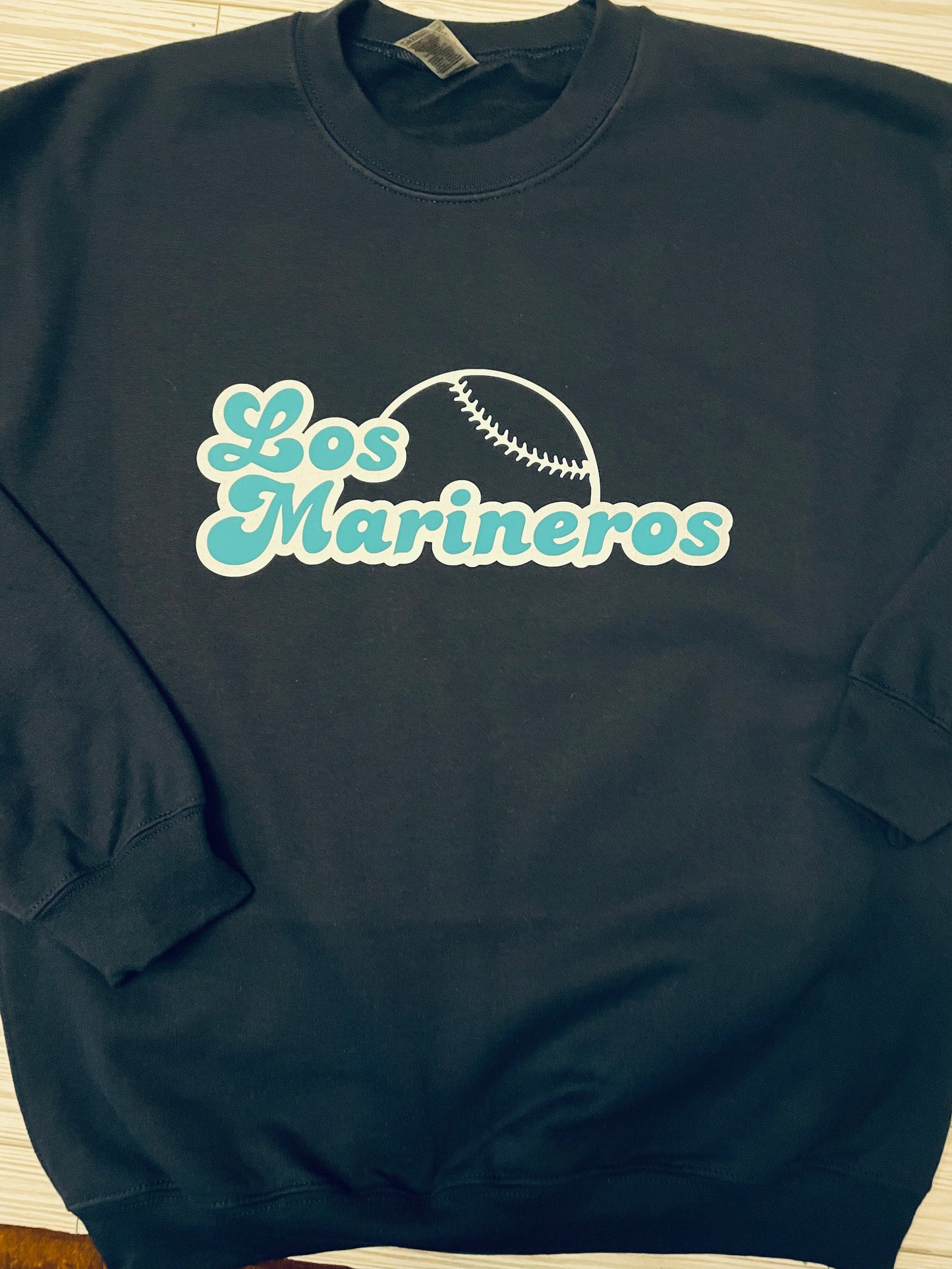 Los Marineros_crew neck_Blue/Teal