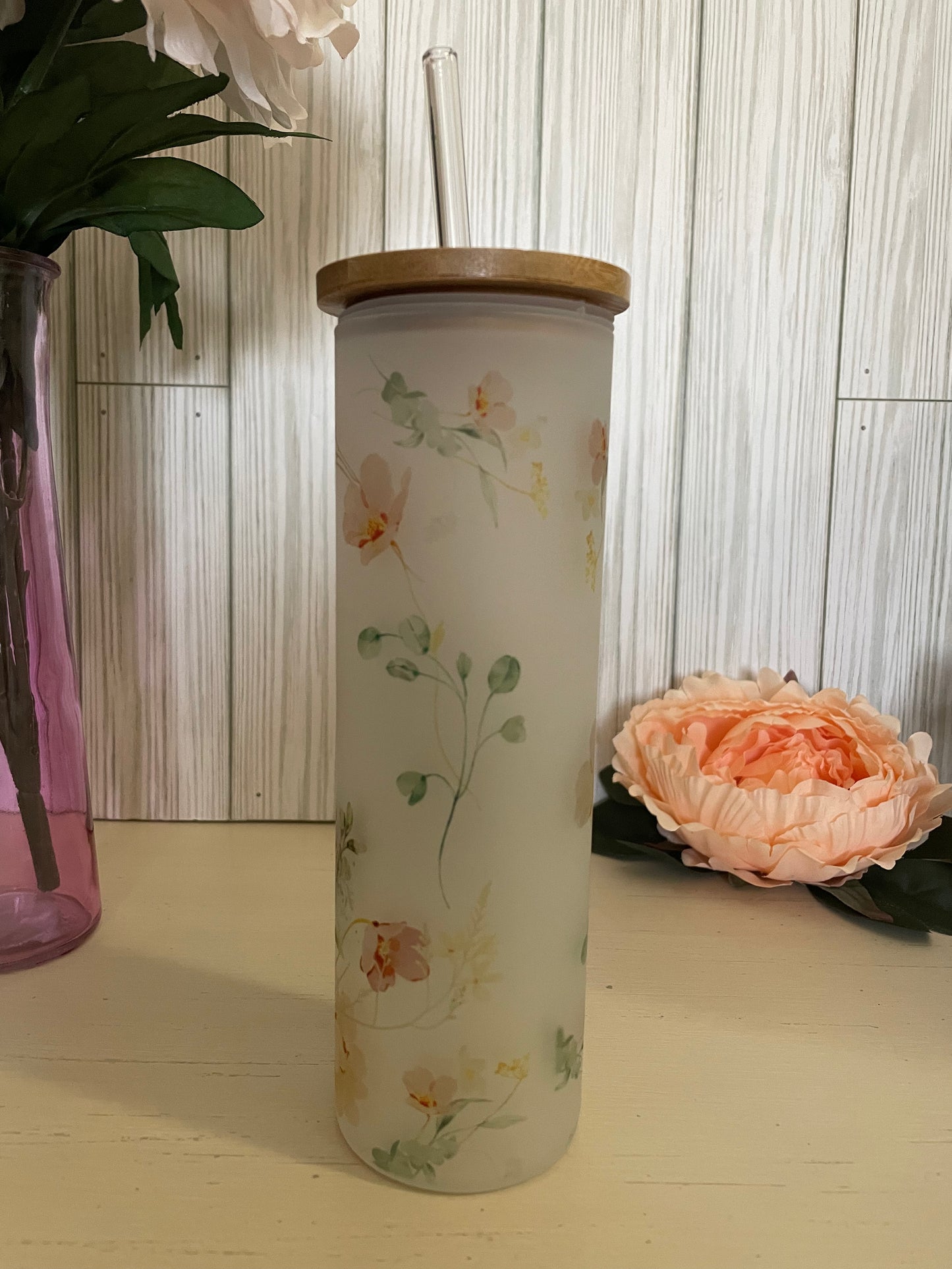 Floral BunnyTumbler