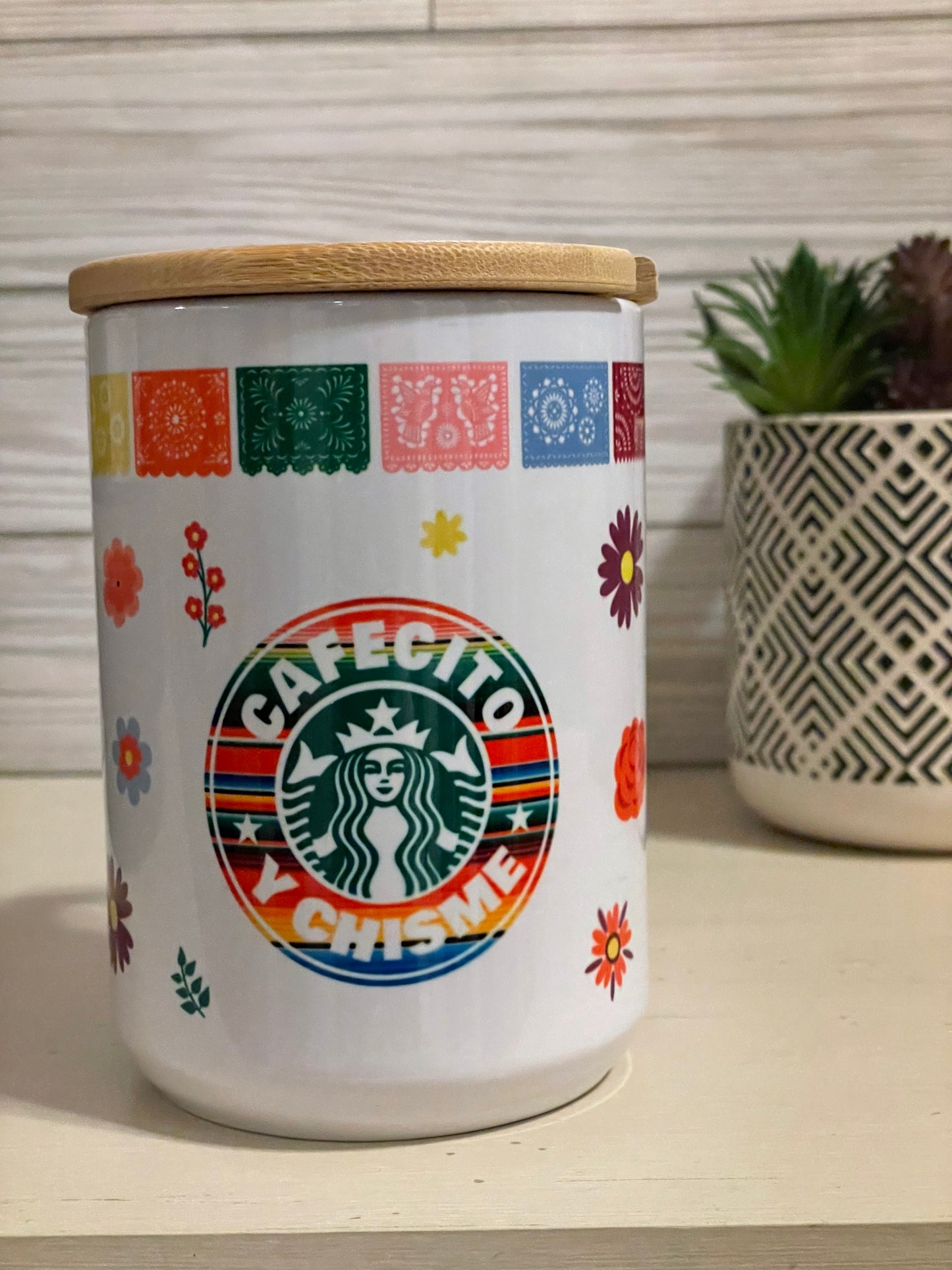 Cafecito y Chisme Coffee Cup